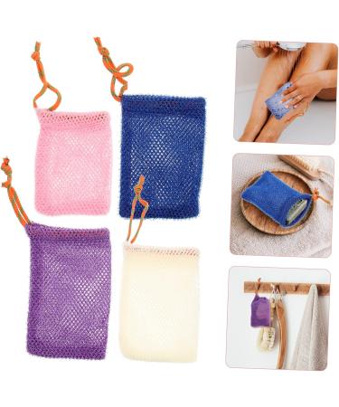 Healeved 16 Pcs Soap Bag Foaming Net Soap Saver Pouches Sisal Soap with Drawstrings Soap Nylon - Buy Online on SooperMarket.com