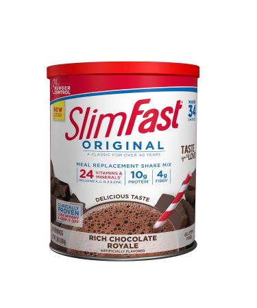 SlimFast Original Meal Replacement Shake Mix - Rich Chocolate- 34 servings