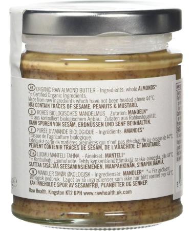 Raw Health Organic Whole Almond Butter 170g - Buy Online on SooperMarket.com