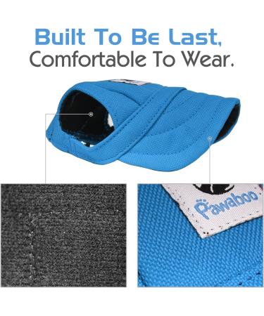 Pawaboo Adjustable Dog Baseball Cap XL Blue - Sun Protection Outdoor Sport Hat for Small Dogs with Ear Holes - Buy Online on SooperMarket.com