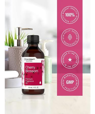 Cherry Blossom Fragrance Oil 4 fl oz | Premium Grade for Diffusers, Candles, Soap Making | Horbaach - Buy Online on SooperMarket.com