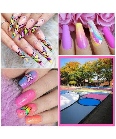 Saviland Gel Paint Kit - 12 Colors Gel Nail Polish Set with 15pcs Nail Brush Pen for Nail Art & Salon - Buy Online on SooperMarket.com