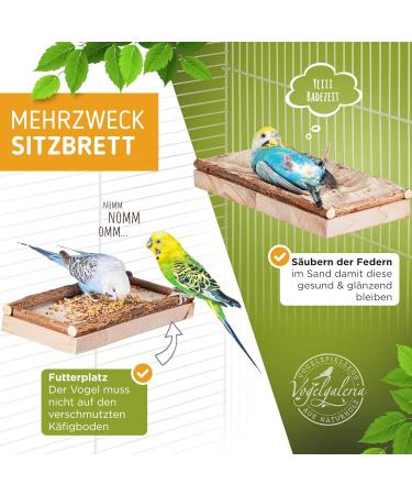 9-Piece Bird Cage Accessory Set for Budgies & Small Birds | Ideal for Species-Appropriate Care - Buy Online on SooperMarket.com