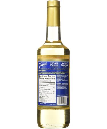 Torani French Vanilla Flavour Syrup 750ml & White Chocolate Squeeze Sauce 16.5 Fluid Ounce (1 pack) - Buy Online on SooperMarket.com