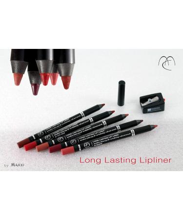 Nudy Brown Makki Long Lasting Lip Liner - Intense Color, Creamy Glide Pencil for Smooth, Feather-Free Application - 03 Nudy Brown - Buy Online on SooperMarket.com