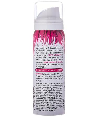 Not Your Mother's She's A Tease Volumizing Hairspray 2oz - Lightweight Lift for Lasting Volume - Buy Online on SooperMarket.com