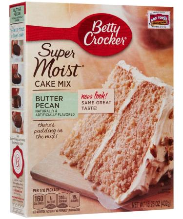 Betty Crocker Butter Pecan Cake Mix 15.25 oz. (432 g)
