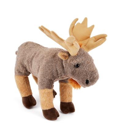 Zappi Co Plush Children's Stuffed Soft Cuddly Plush Toy-Part of Safari Animals Collection Perfect for Kids (26cm Height)(Moose)