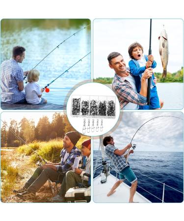 Ysimple 120 Pieces Stainless Steel Fishing Ball Bearings | Versatile Vertebrae Snaps | Ideal for Saltwater & Outdoor Fishing - Buy Online on SooperMarket.com
