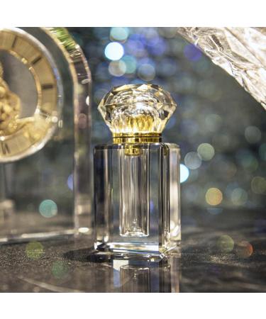 H&D Crystal Perfume Bottles - Decorative Refillable Glass Bottles for Home Decor & Women s Gifts Empty & Elegant - Buy Online on SooperMarket.com