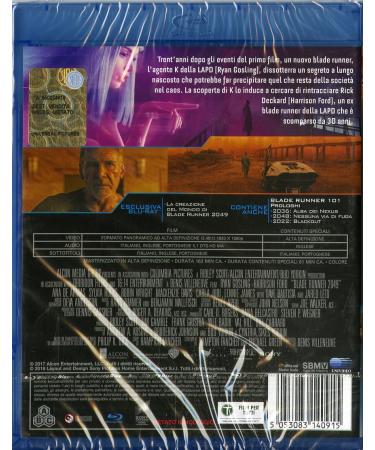 VILLENEUVE DENIS - BLADE RUNNER 2049 Blu-ray | Shop Internationally | Best Price & Fast Shipping - Buy Online on SooperMarket.com