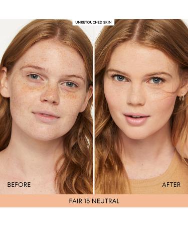 bareMinerals Barepro 16Hr Skin-Perfecting Powder Foundation - Deep Sienna 10mL Fair 15 Neutral 0.28 Ounce - Buy Online on SooperMarket.com