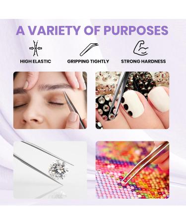 Stainless Steel Isolation Tweezer for Classic Lash Pickup - Shop Now! - Buy Online on SooperMarket.com