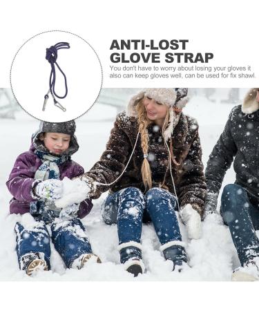 Buy Lurrose 2-Piece Elastic Mock Clip Glove Holder - Anti-Losing Children's Winter Gloves Necklace Rope Clamp - Buy Online on SooperMarket.com