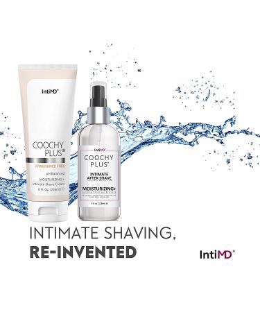 Coochy Plus Intimate Shaving Complete Kit - Fragrance Free | After Shave Protection Mist | Prevents Razor Burns & Ingrown Hairs - Buy Online on SooperMarket.com