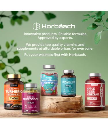 Iron Tablets High Strength | Iron Complex with Vitamin C Folic Acid & Vitamin B12 | Supplement for Men & Women | 180 Vegan Tablets | by Horbaach - Buy Online on SooperMarket.com