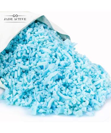 Jade Active Bean Bag Filler Foam - 5 Pound Premium Shredded Memory Foam - Easy Pillow Stuffing Foam for Dog Bed or Couch Cushion - Very Soft and Great for Stuffing - Buy Online on SooperMarket.com