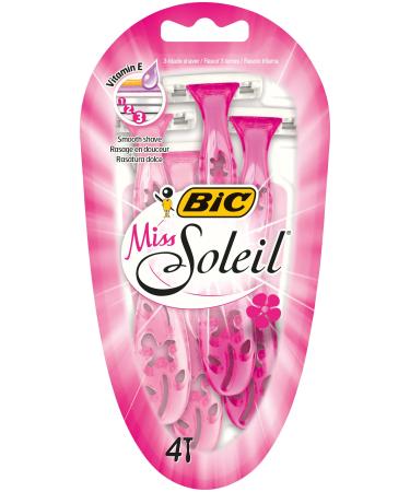 BIC Miss Soleil women's razor pack of 2 (2 x 4 pieces) BIC Miss Soleil