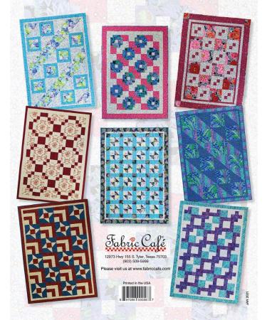 Fabric Cafe 3 Yard Quilts Pattern Book Bundle - New 2021 Collection - Buy Online on SooperMarket.com
