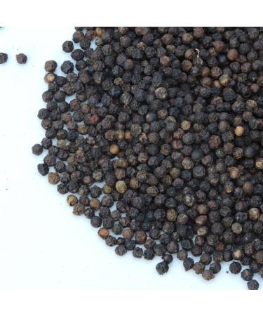 Whole Natural Dried Black Pepper Grown in India | 6.3 Oz (180 Grams) - Buy Online on SooperMarket.com