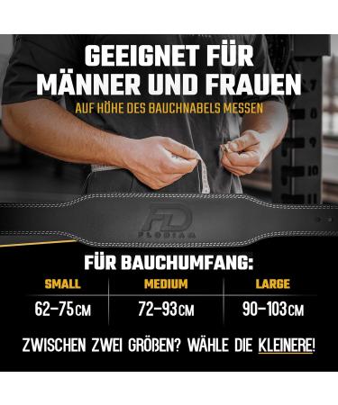 Premium Floodiam Weight Lifting Belt for Men & Women | Quick Adjustment Real Leather Gym Belt | Perfect for Weightlifting & Bodybuilding | Shop Now! - Buy Online on SooperMarket.com