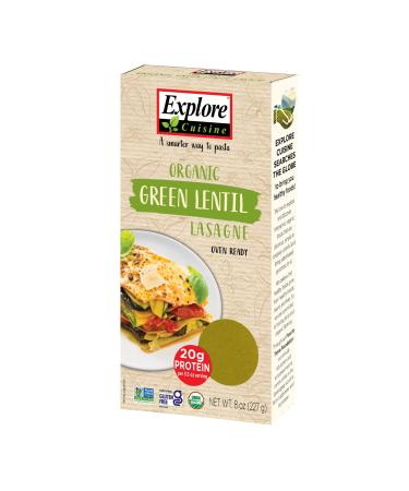 Explore Cuisine Organic Green Lentil Lasagne, 8 oz 8 Ounce (Pack of 1)
