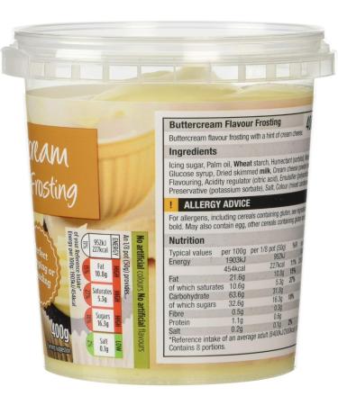 Morrisons Vanilla Frosting 400g - Buy Online on SooperMarket.com