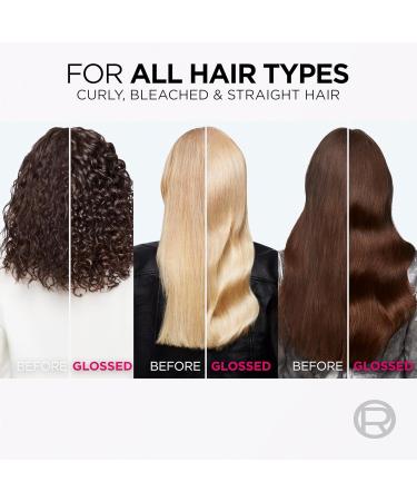 L'Oreal Paris Elvive Glycolic Gloss Lamination Rinse-Off Treatment 200ml - Smooth & Shine Hair with Gloss Complex and Glycolic Acid - Buy Online on SooperMarket.com