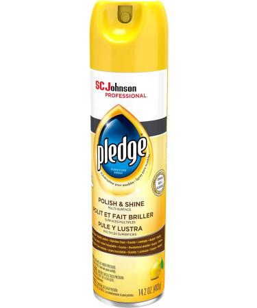 Pledge Lemon White Polish & Shine for Wood Furniture 14.2 Oz - Pack of 6 - Buy Online on SooperMarket.com