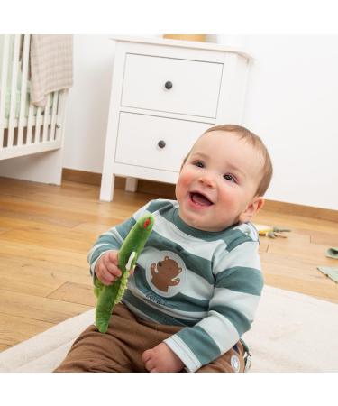 SIGIKID 41178 Rattle Crocodile | Red Stars Baby Toy for Boys & Girls | Recommended from Birth | International Shipping Available - Buy Online on SooperMarket.com