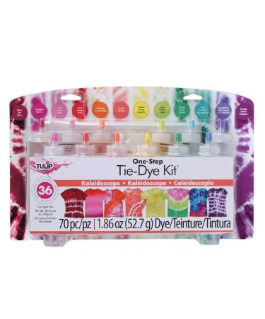 Tulip One-Step Tie-Dye Kit Kaleidoscope, 12 Colors Tie Dye Kaleidoscope Kit
