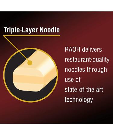 Nissin RAOH Tonkotsu Ramen Noodle Soup 3.53oz (Pack of 6) - Authentic Japanese Flavors - Buy Online on SooperMarket.com