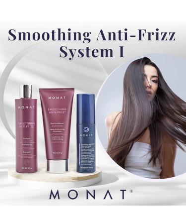MONAT Smoothing Anti Frizz System | Professional Frizz Control Shampoo Conditioner & Styling Spray for Smooth Frizz-Resistant Hair Worldwide Shipping Available - Buy Online on SooperMarket.com
