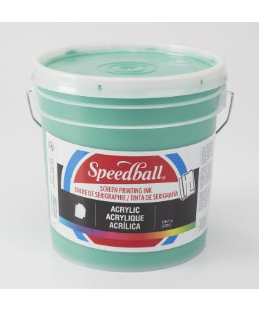 Speedball Acrylic Screen Printing Ink  128-Ounce  Emerald Green Emeral Green