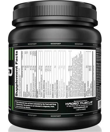 KAGED MUSCLE Pre Workout Powder for Men & Women - Intense Energy, Focus & Pumps - Fruit Punch Flavor - 20 Servings - Buy Online on SooperMarket.com