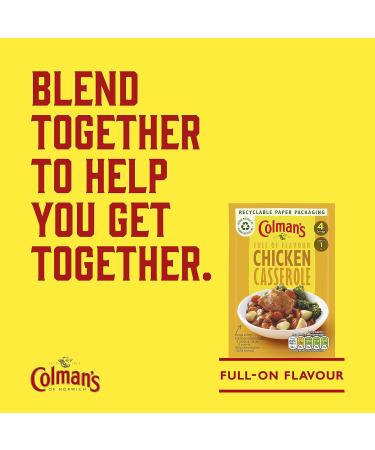 Colman's Chicken Casserole Recipe Mix - 40g | Easy & Quick Meal Solution - Buy Online on SooperMarket.com
