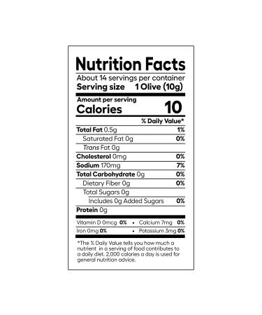 Premium Filthy Blue Cheese Stuffed Olives - Non-GMO & Gluten Free - 8.5oz Jar - Buy Online on SooperMarket.com