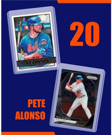 Pete Alonso Baseball Cards (5) ASSORTED New York Mets Trading Card and Wristbands Gift Bundle - Buy Online on SooperMarket.com