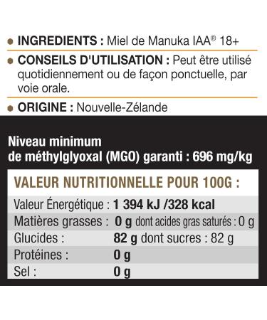 Herbesan Manuka Honey IAA 18+ 250g - Buy Online on SooperMarket.com