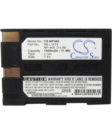 D-LI50 1500mAh Battery for K10D K20D - High Capacity 7.4V Compatible Replacement | Fast International Shipping - Buy Online on SooperMarket.com