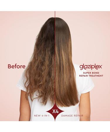 glaze Hair Shine Bundle Glaziplex Super Bond Repair Treatment Color Conditioning Gloss & Mirror 4-in-1 Super Sleek Shine Spray For All Hair Types - Buy Online on SooperMarket.com