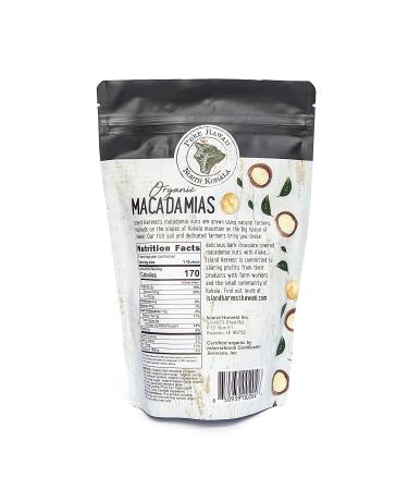 Organic Dark Chocolate Covered Macadamia Nuts - Island Harvest, Hawaiian Grown, All-Natural Keto Snack, Non-GMO, High Fiber - 2 Pack (9 oz) - Buy Online on SooperMarket.com