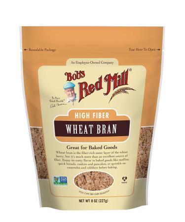 Bob's Red Mill Wheat Bran, 8 Oz 8 Ounce (Pack of 1)