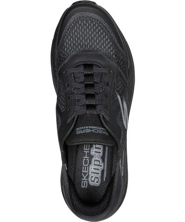 Skechers Men's Max Cushioning Slip-ins - Memory Foam Sneaker 10.5 Black - Buy Online on SooperMarket.com