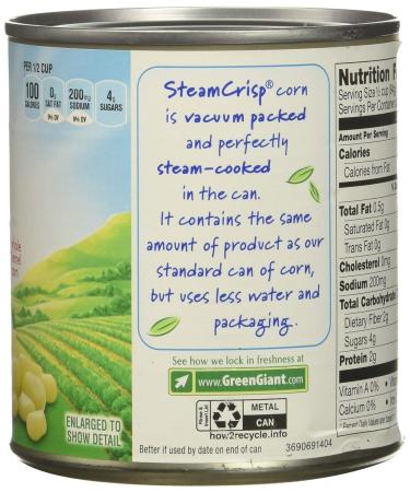 Green Giant White Shoepeg Corn 11oz Can (Pack of 6) - Buy Now! - Buy Online on SooperMarket.com