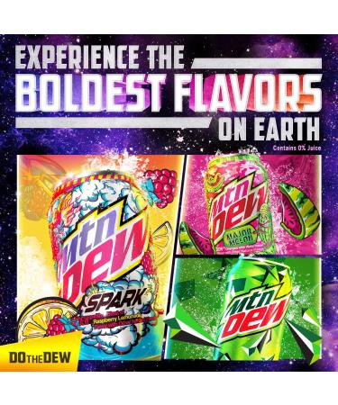 Mountain Dew Variety Pack: Dew  Major Melon  Spark (Rasp Lemonade) 12 Fl Oz (Pack of 18) Major Melon Variety Pack - Buy Online on SooperMarket.com