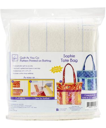 June Tailor JT-1476 Quilt As/Go Sophie Tote Bag None