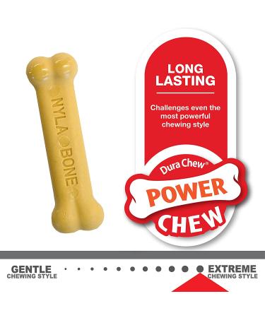 Nylabone Teething Puppy Chew Toys | Puppy-Friendly Materials | Promotes Positive Chewing Habits | X-Small/Petite (2 Count) - Buy Online on SooperMarket.com