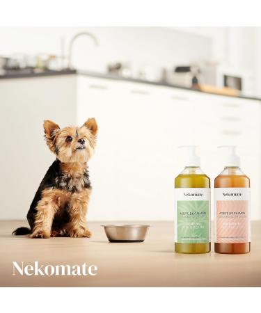 Necomate Hemp Oil & Sheep Fat for Dogs & Cats - 500ml | Digestion Support Healthy Skin & Fur Omega-3 & Omega-6 Supplement - Buy Online on SooperMarket.com