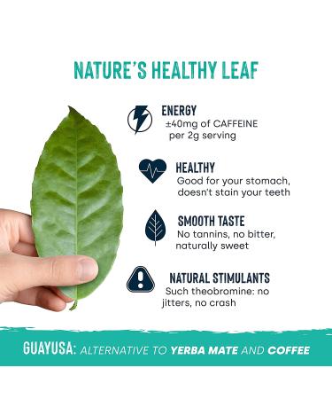 Waykana Organic Guayusa Loose Leaf Tea - 8 oz (227 g) | Premium Natural Energy Boost - Buy Online on SooperMarket.com